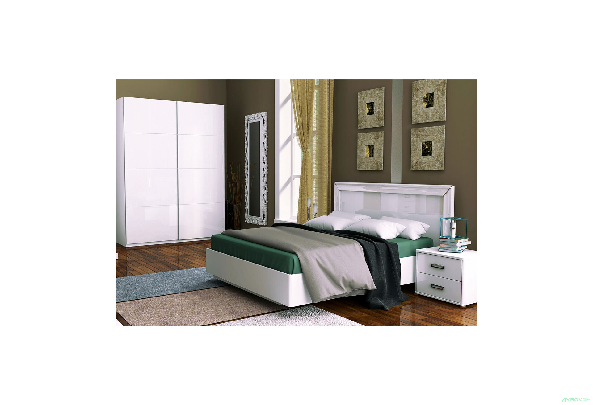 Изображение 1 - Модульная спальня Бэлла (белая) МироМарк