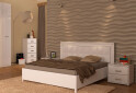 Фото 3 - Спальня Белла (біла) Комплект 6D MiroMark