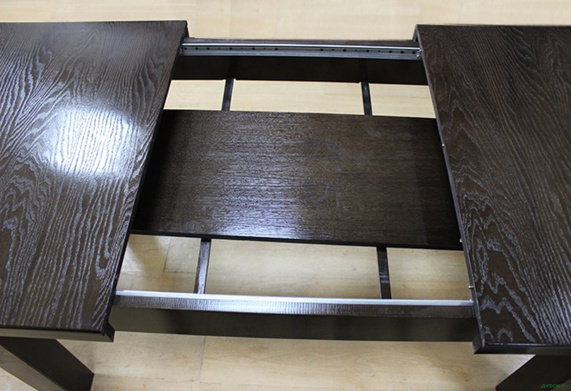 Фото 2 - Комплект: стол Европа прямоуг.раскладной 120(+40)х80 + стулья Модерн без резьбы/6шт. Pavlik
