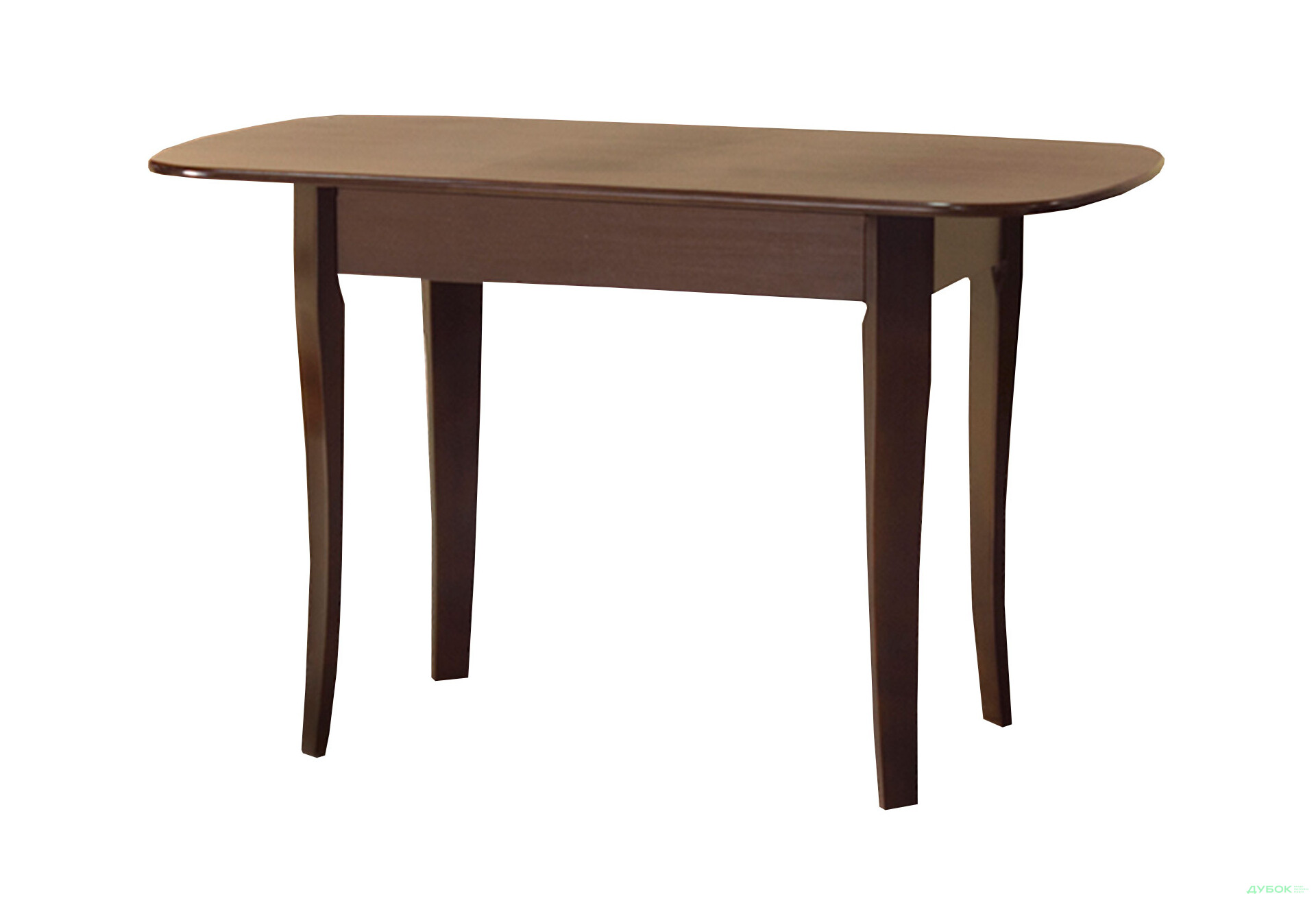Стіл обідній Модуль Люкс Даллас 83x67 см розкладний, горіх темний - Зображення 1 Зображення 1 - Стіл обідній Модуль Люкс Даллас 83x67 см розкладний, горіх темний