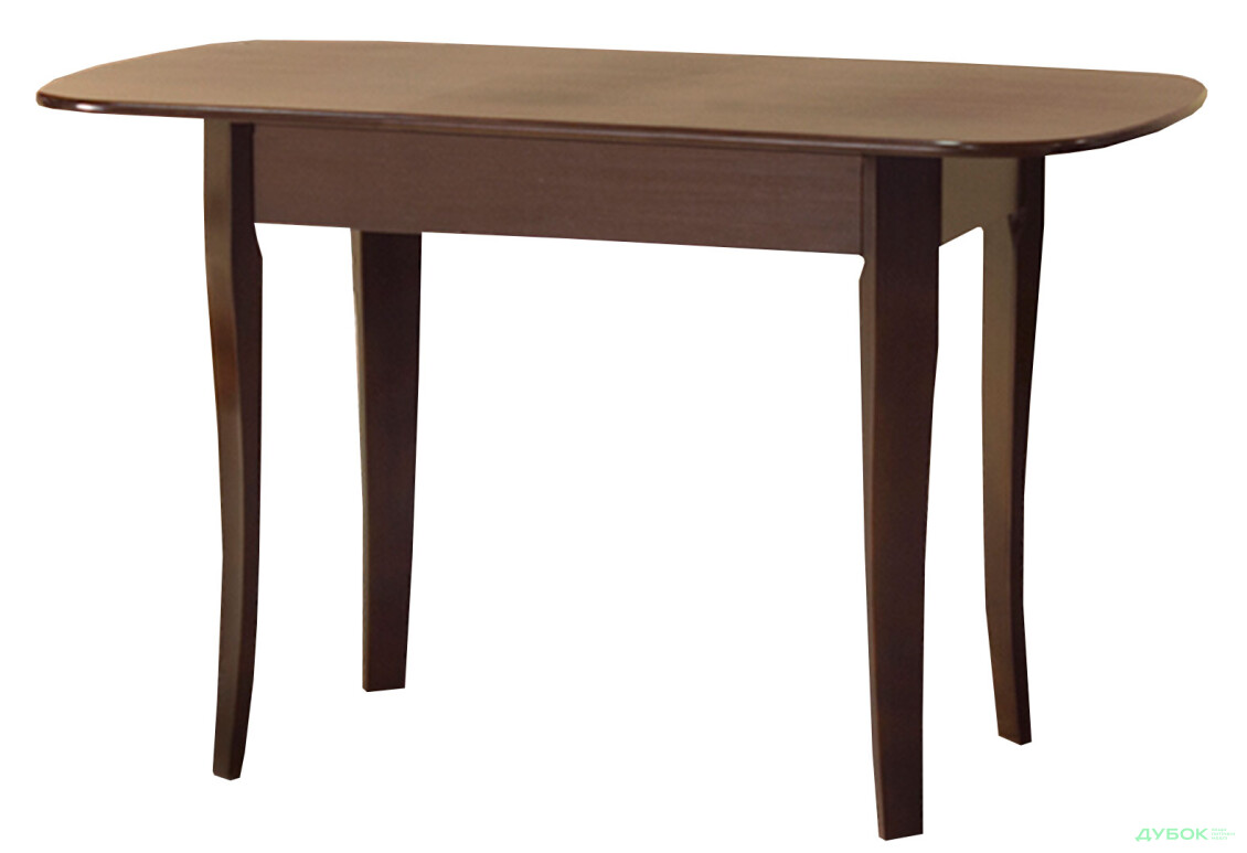 Стіл обідній Модуль Люкс Даллас 83x67 см розкладний, горіх темний - Зображення 1 Зображення 1 - Стіл обідній Модуль Люкс Даллас 83x67 см розкладний, горіх темний
