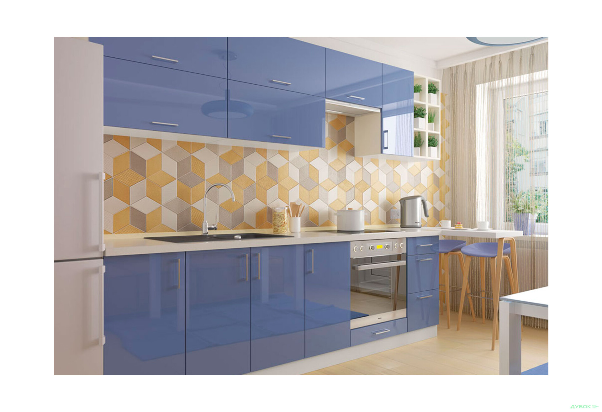 Модульна кухня Марго Люкс VIP-master - Зображення 3 Зображення 3 - Модульна кухня Марго Люкс VIP-master