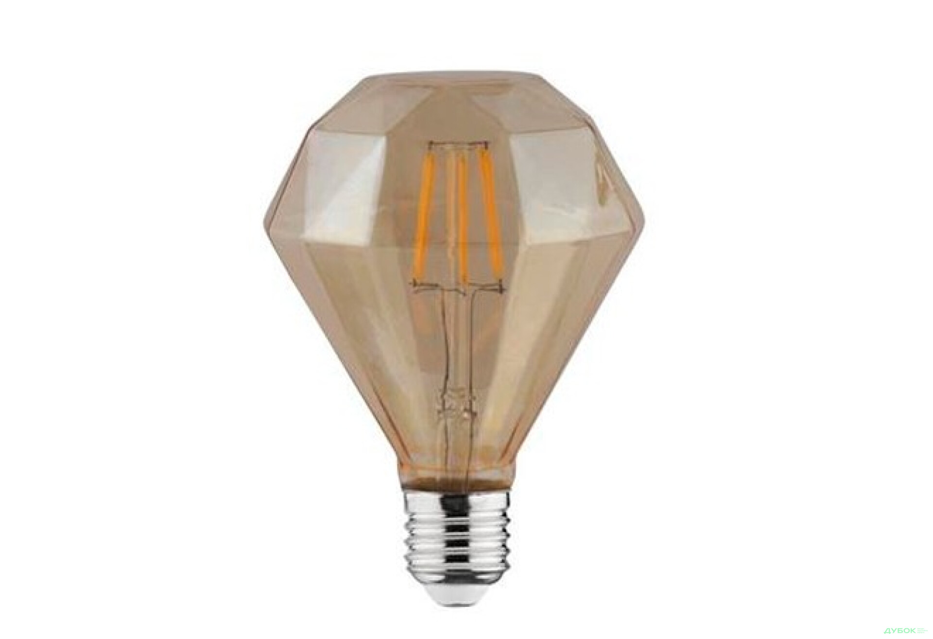 Фото 1 - Лампа Filament Rustic diamond-4 4Вт Е27 2200К, 001-034-0004 Horoz Electric