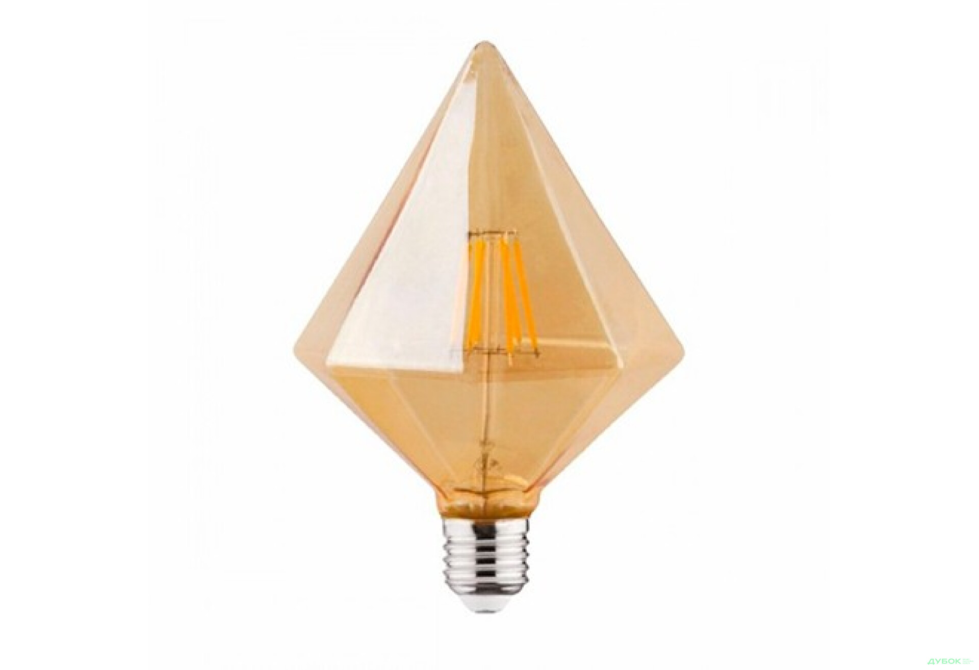 Фото 1 - Лампа Filament Rustic pyramid-6 6Вт Е27 2200К, 001-035-0006 Horoz Electric