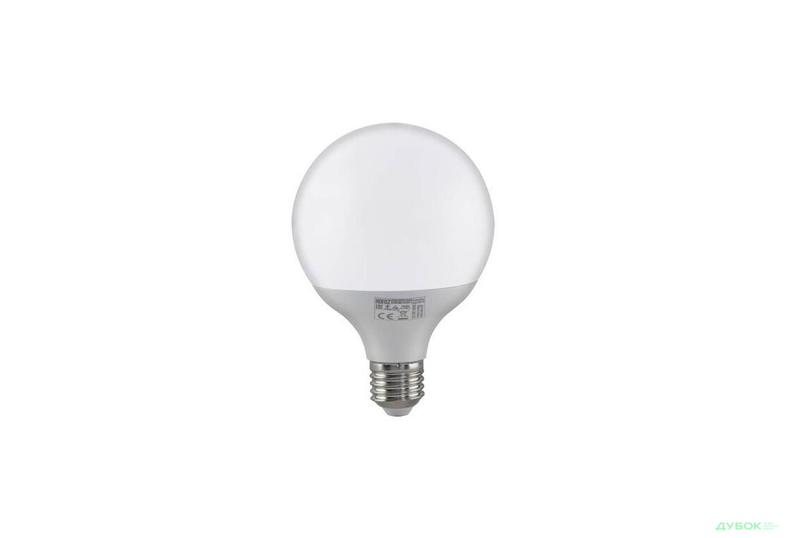 Лампа Globe-16 Шар 16W E27 G95 4200K, 001 019 0016 Хороз Электрик