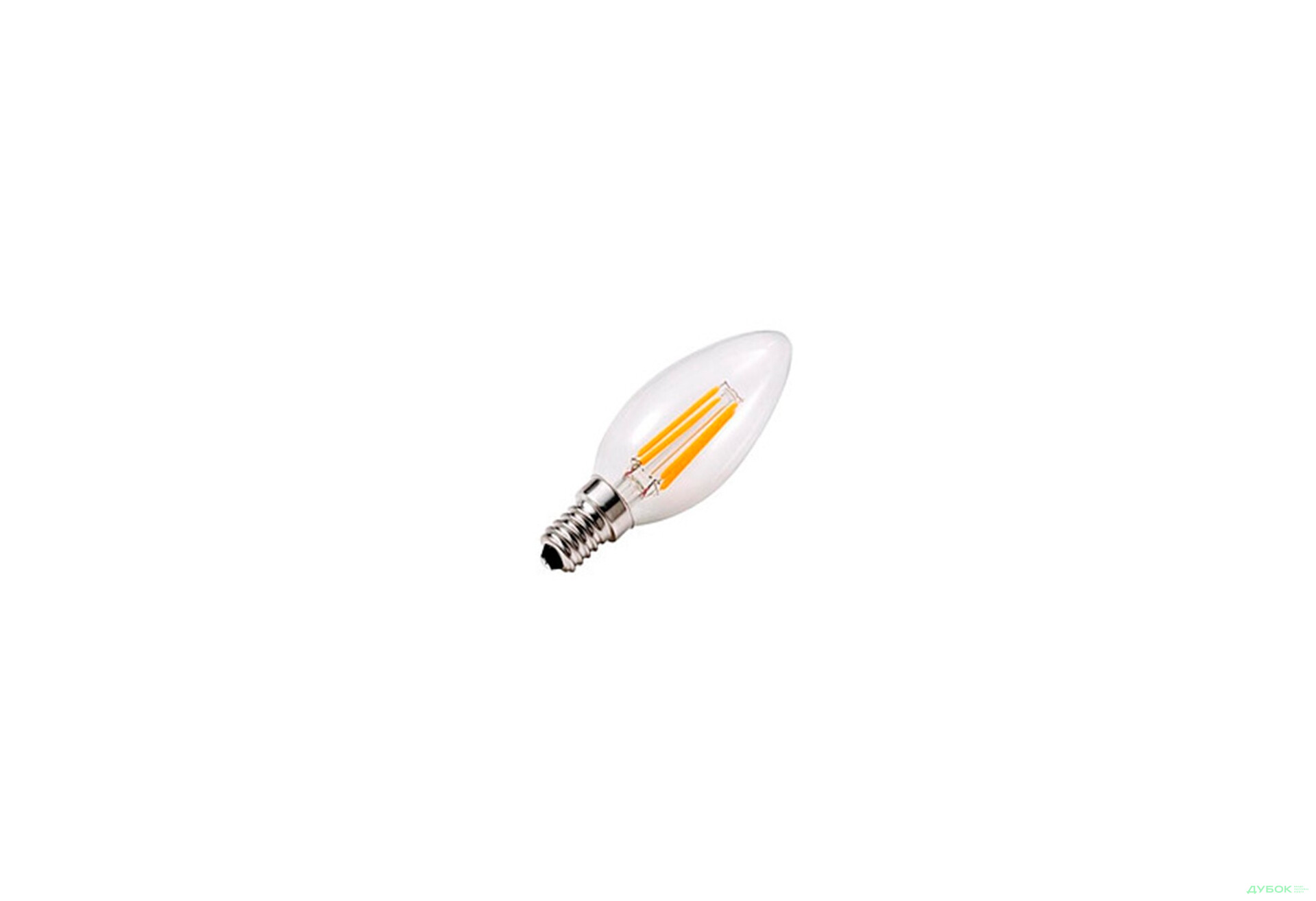 Изображение 1 - Лампа Filament Candle-4 4Вт свеча Е14 4200К 001 013 0004 Хороз Электрик