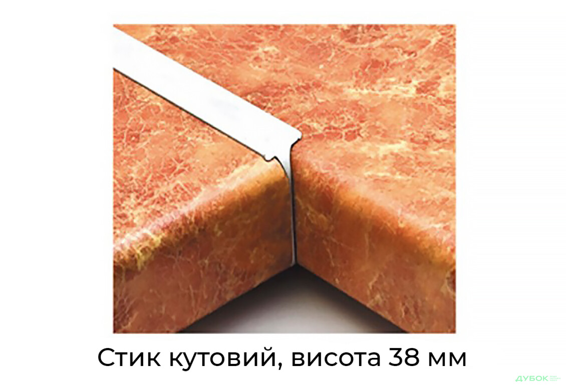 Зображення 3 - Заглушки / стики на стільницю 38мм ФР