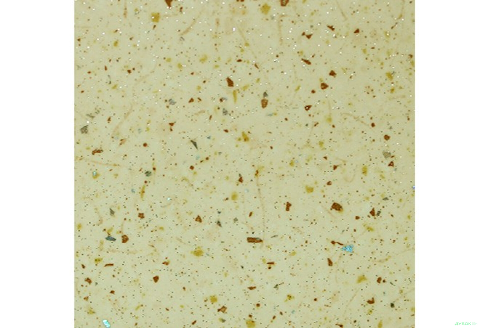 Фото 1 - 8950 SQ стільниця Андромеда пісок кристал глянець 38 мм Кроно