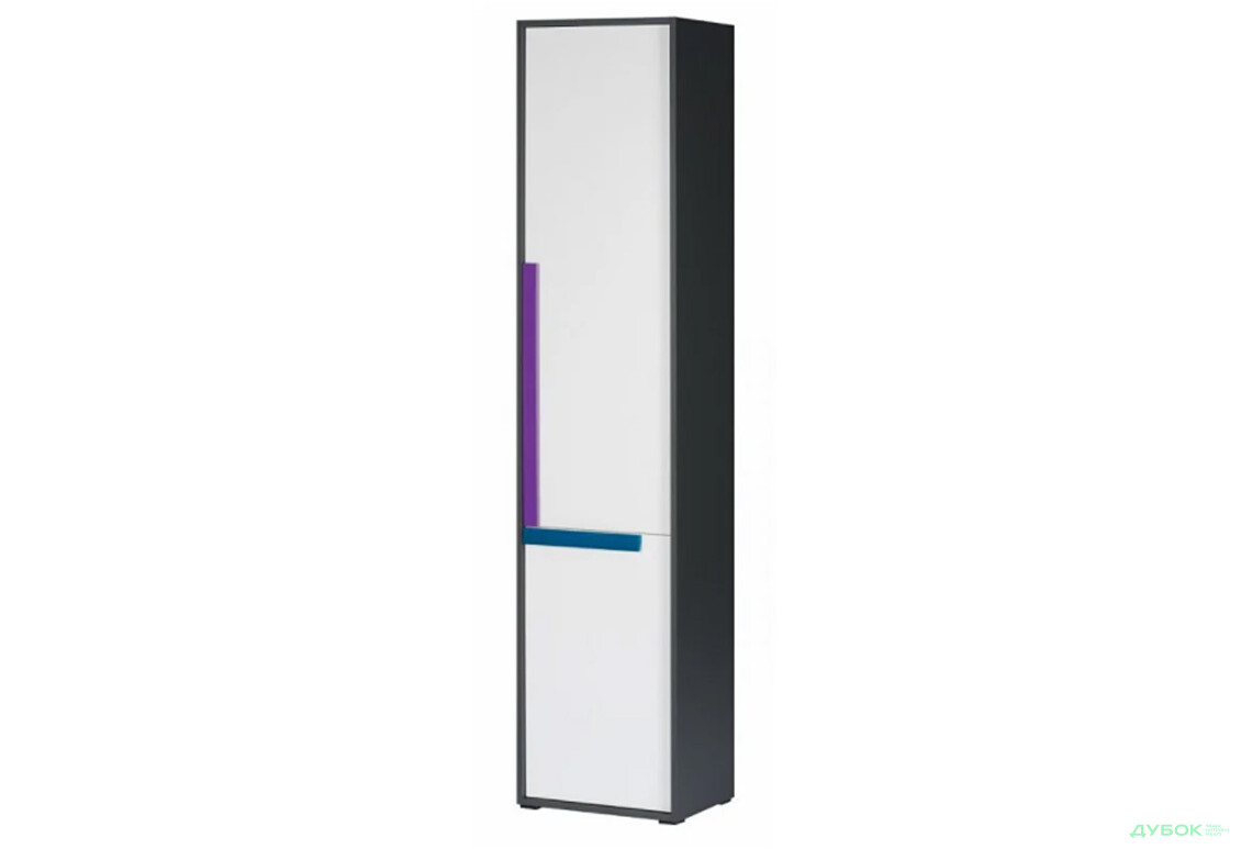 Шафа-пенал VMV holding Алекс закритий 44 см Сіро-білий - Зображення 1 Зображення 1 - Шафа-пенал VMV holding Алекс закритий 44 см Сіро-білий