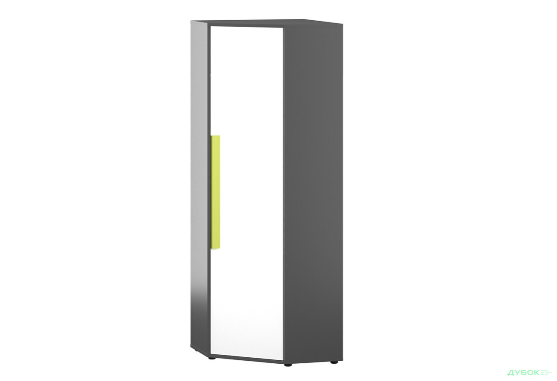 Шкаф угловой VMV holding Алекс 1-дверный 71 см Серо-белый - Изображение 1 Изображение 1 - Шкаф угловой VMV holding Алекс 1-дверный 71 см Серо-белый