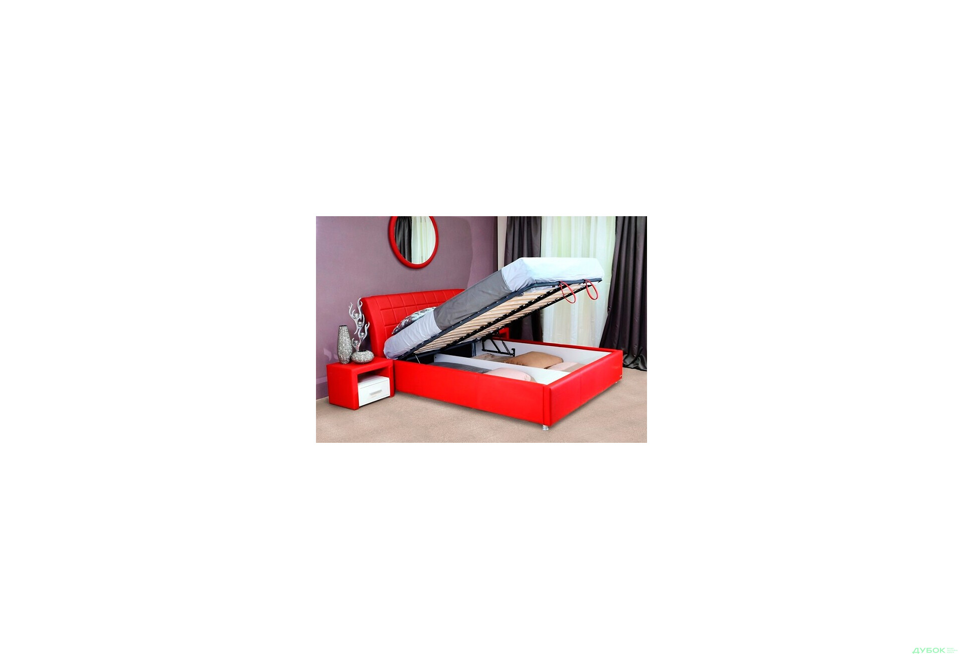 Зображення 2 - Ліжко-подіум Амур / Amur MW 1.6 (основне) (2) Embawood