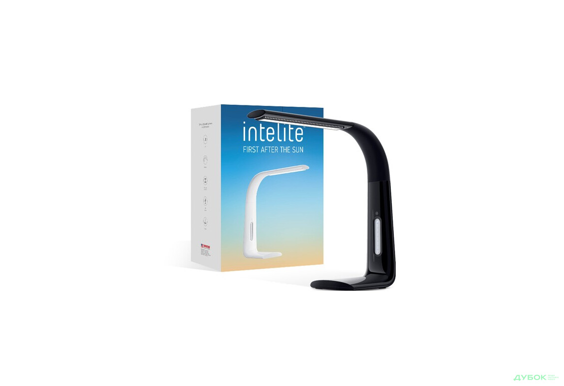 Настільна лампа DL1-7W-BL Desk lamp 7W black Maxus