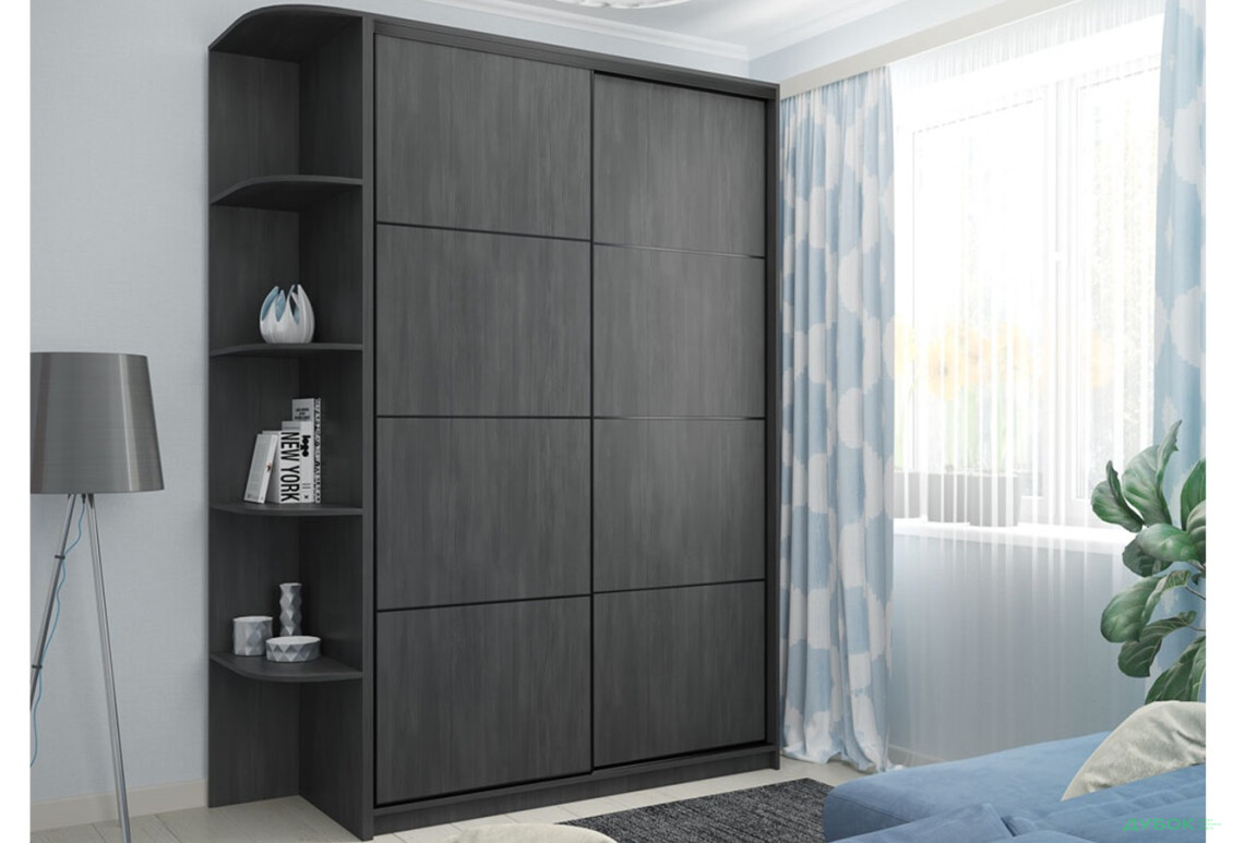 Шафа-купе Альто / Alto 2Д 0.9 м VIP-master - Зображення 2 Зображення 2 - Шафа-купе Альто / Alto 2Д 0.9 м VIP-master