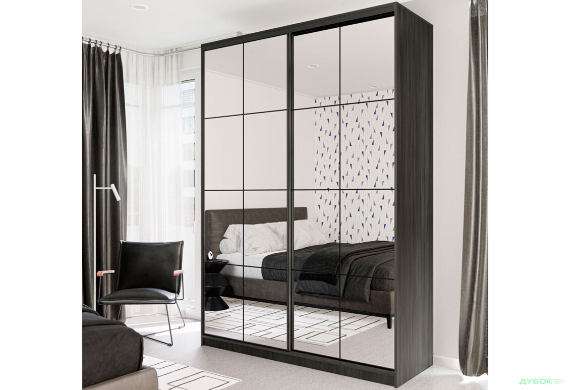 Зображення 5 - Шафа-купе Альто / Alto 2Д 1.4 м VIP-master