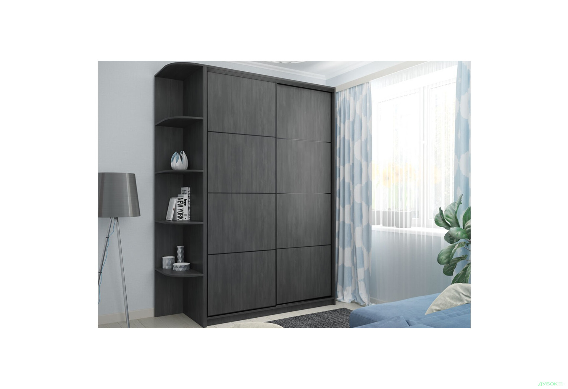 Зображення 6 - Шафа-купе Альто / Alto 2Д 1.4 м VIP-master