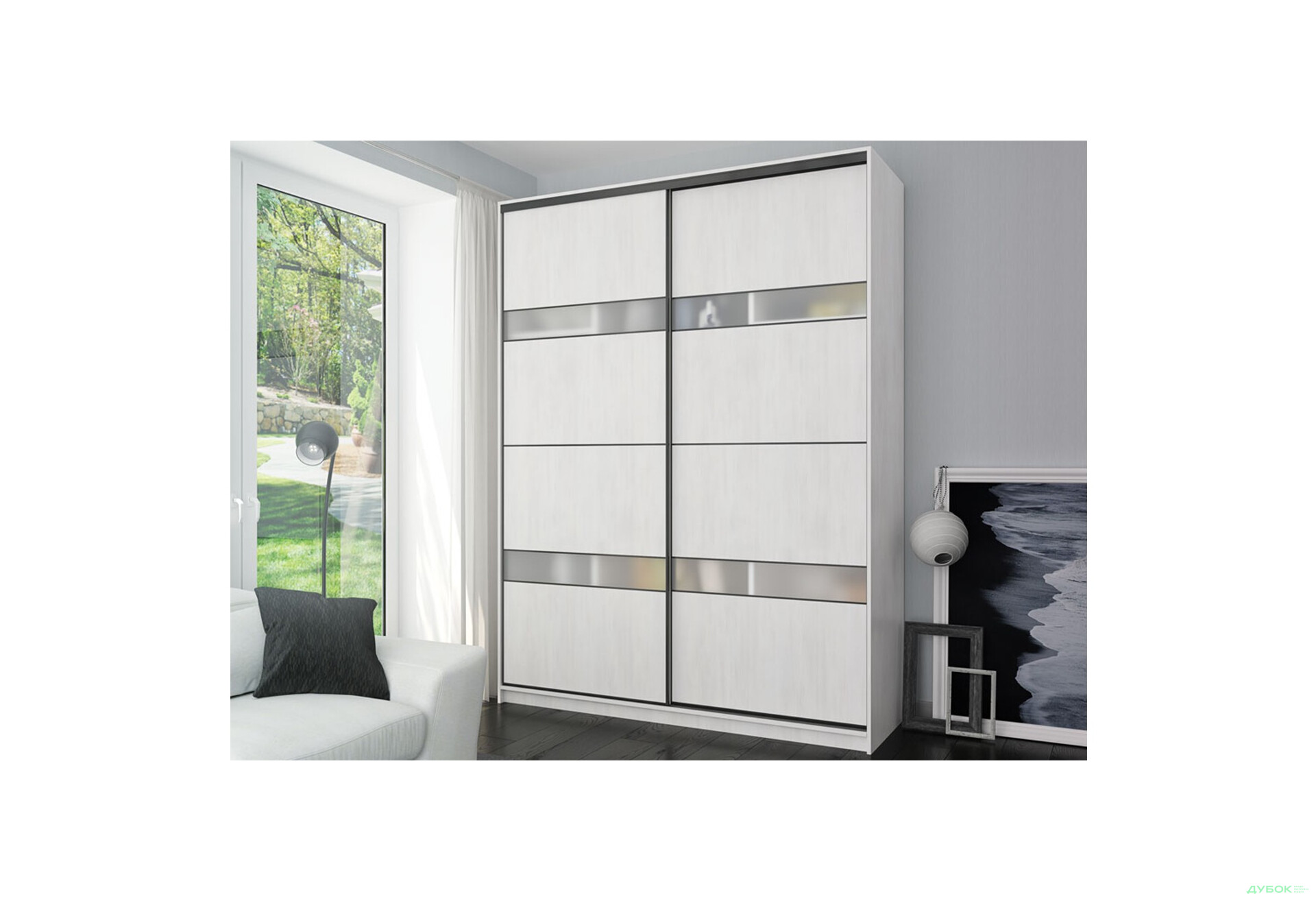 Зображення 7 - Шафа-купе Альто / Alto 2Д 1.4 м VIP-master