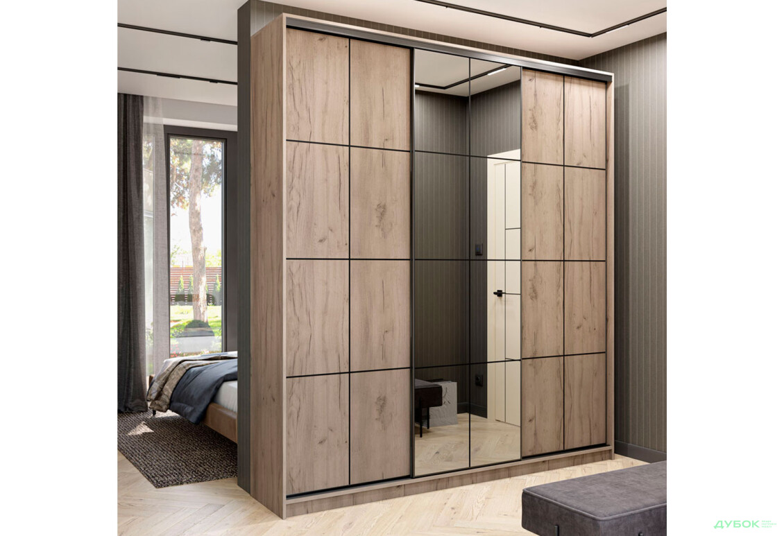 Шафа-купе Альто / Alto 3Д 1.8 м VIP-master - Зображення 7 Зображення 7 - Шафа-купе Альто / Alto 3Д 1.8 м VIP-master