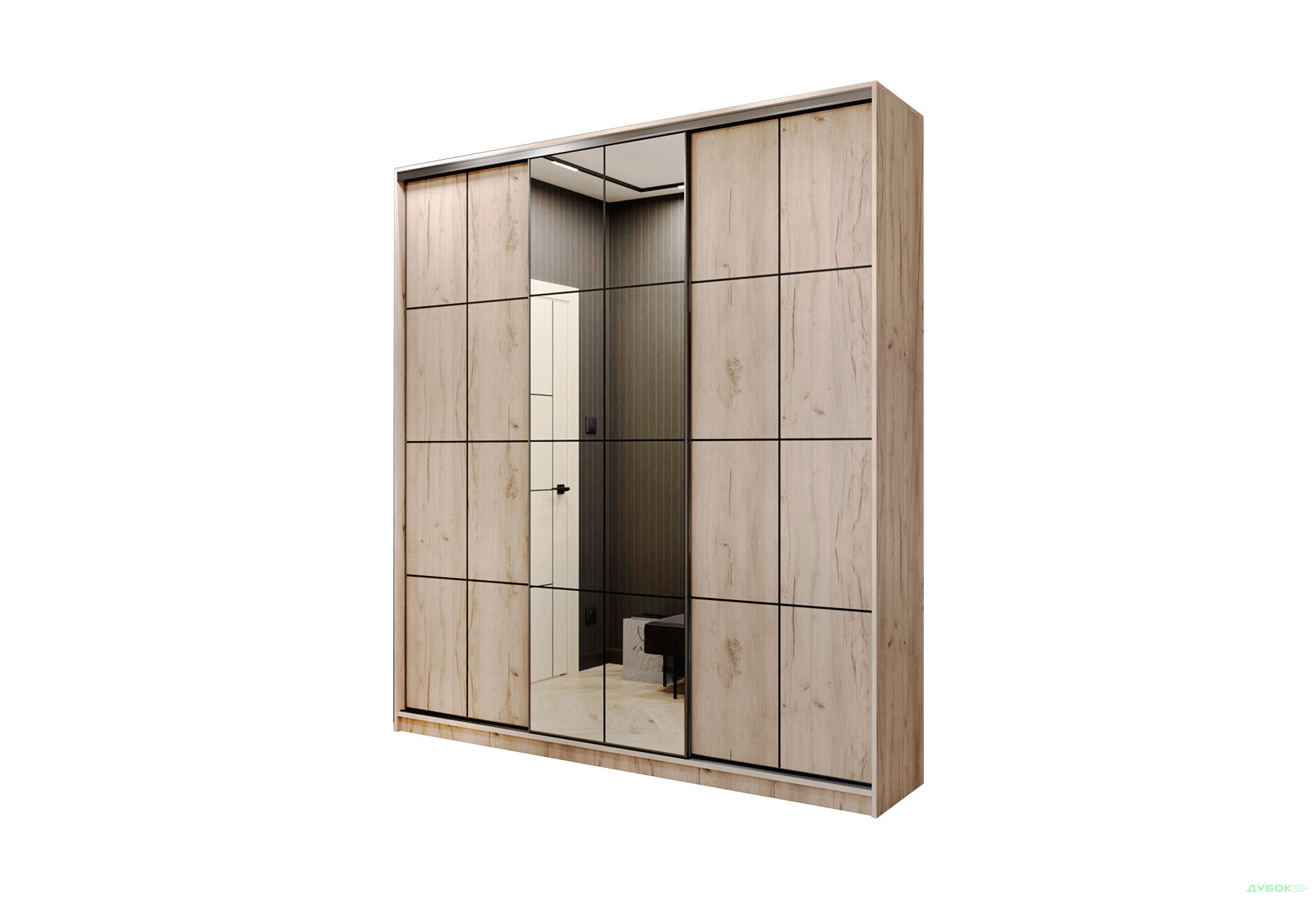 Шафа-купе Альто / Alto 3Д 1.8 м VIP-master - Зображення 2 Зображення 2 - Шафа-купе Альто / Alto 3Д 1.8 м VIP-master