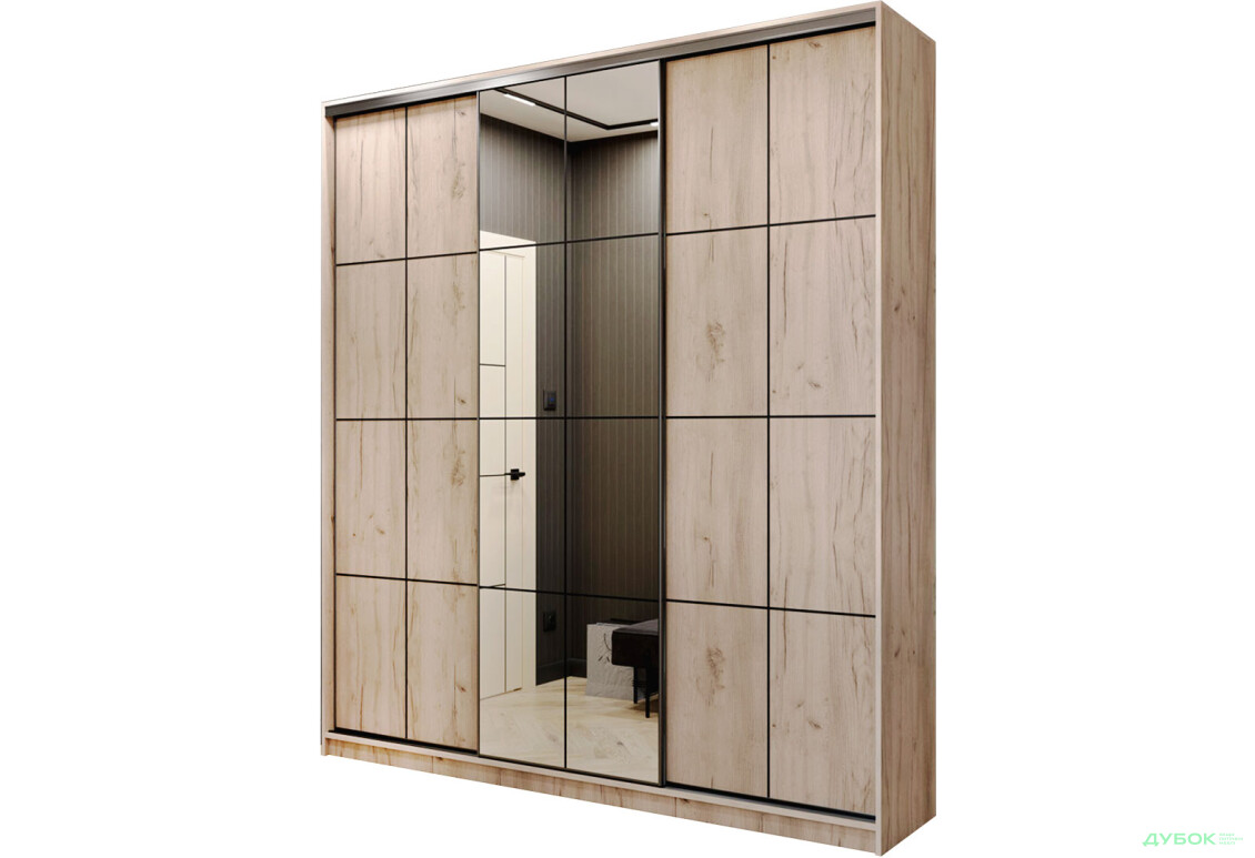 Шафа-купе Альто / Alto 3Д 1.8 м VIP-master - Зображення 2 Зображення 2 - Шафа-купе Альто / Alto 3Д 1.8 м VIP-master