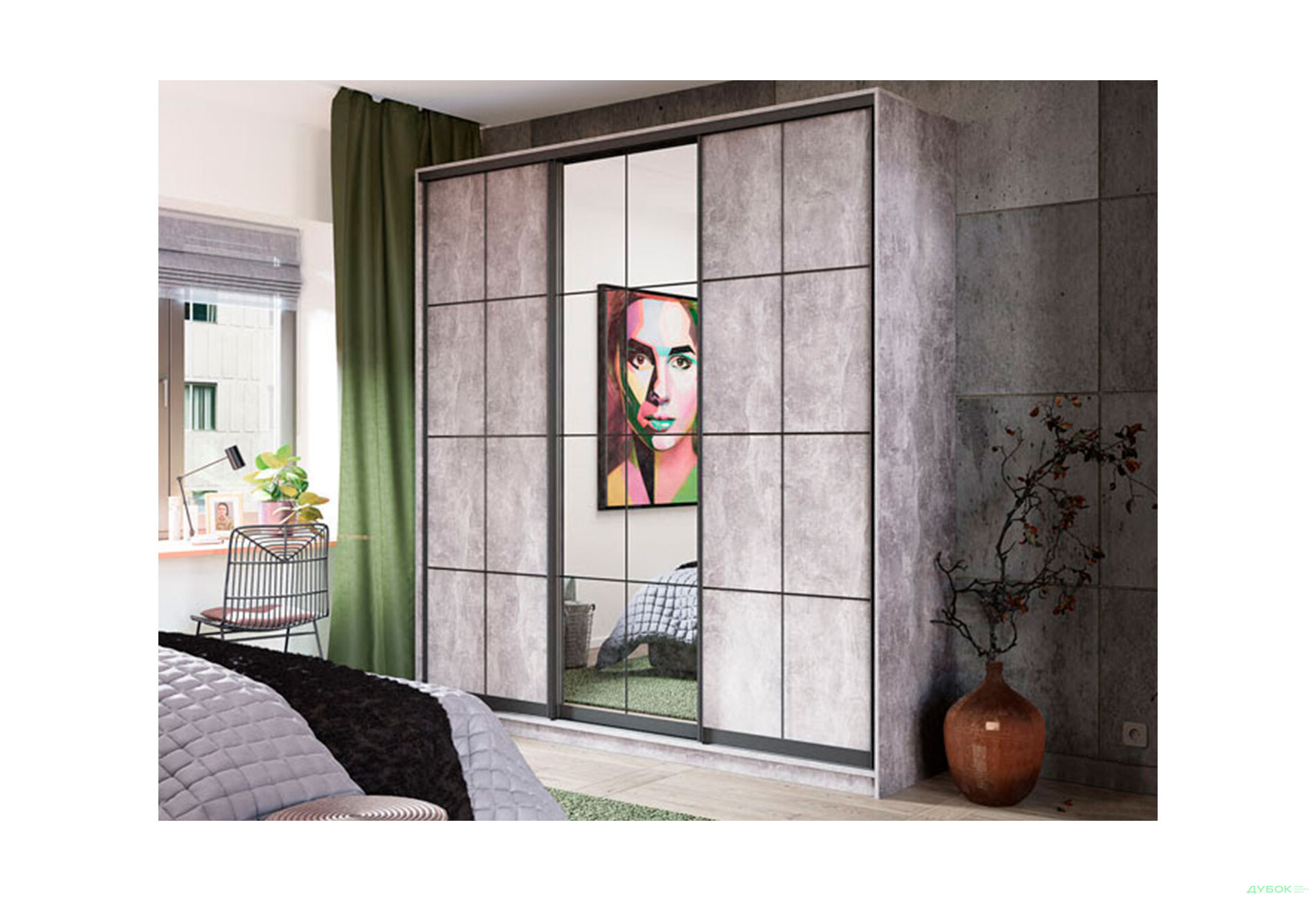 Шафа-купе Альто / Alto 3Д 1.8 м VIP-master - Зображення 9 Зображення 9 - Шафа-купе Альто / Alto 3Д 1.8 м VIP-master