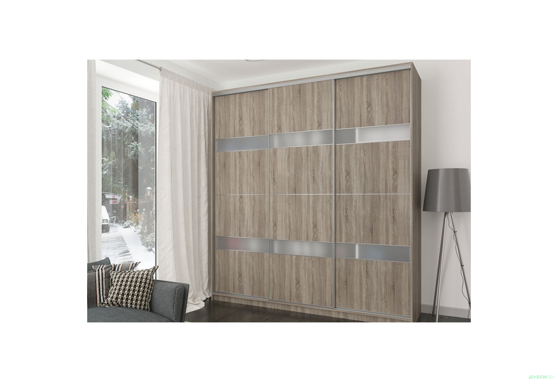 Шафа-купе Альто / Alto 3Д 1.8 м VIP-master - Зображення 4 Зображення 4 - Шафа-купе Альто / Alto 3Д 1.8 м VIP-master