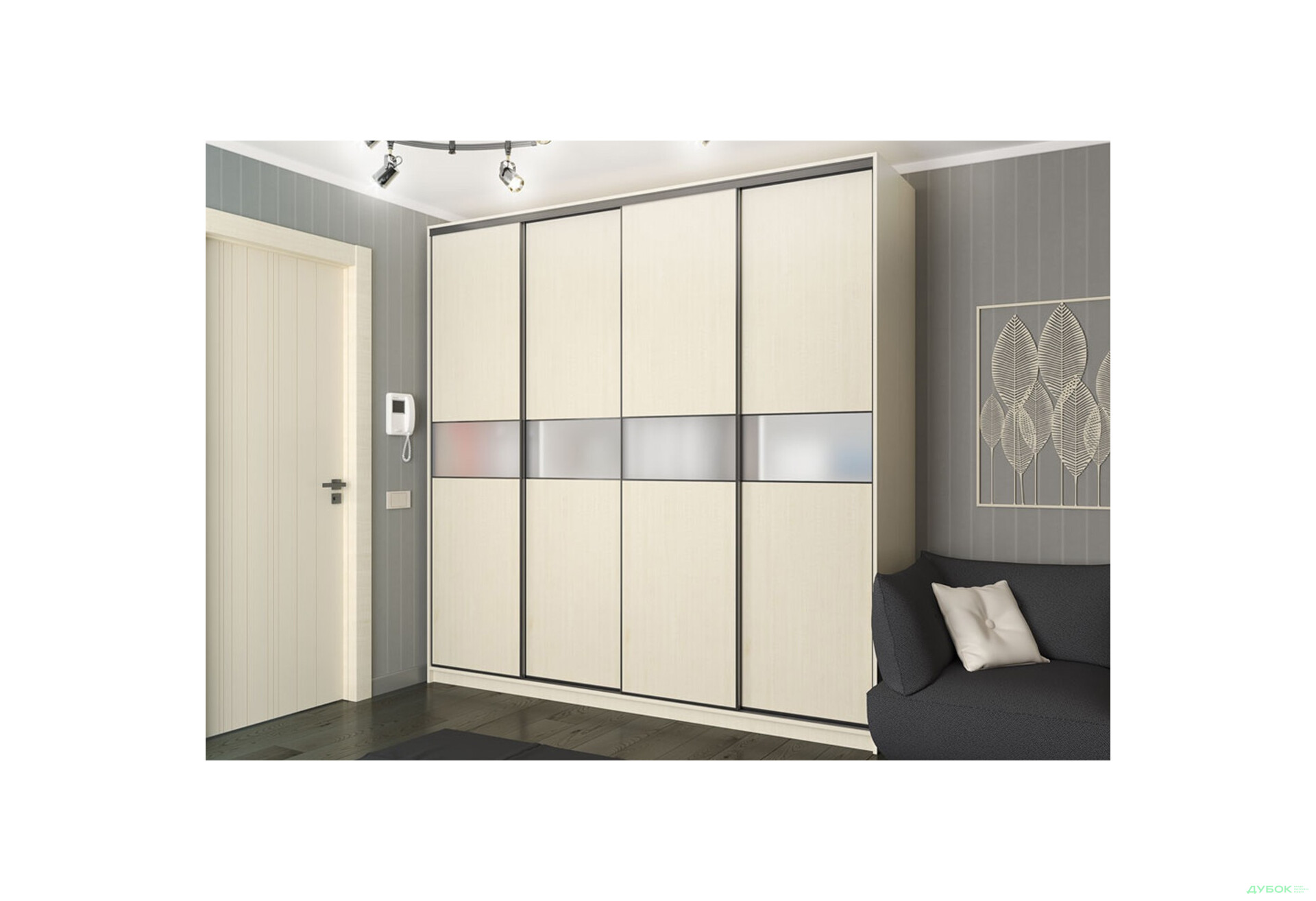 Изображение 2 - Шкаф-купе Альто / Alto 4Д 2.5 м Вип-Мастер