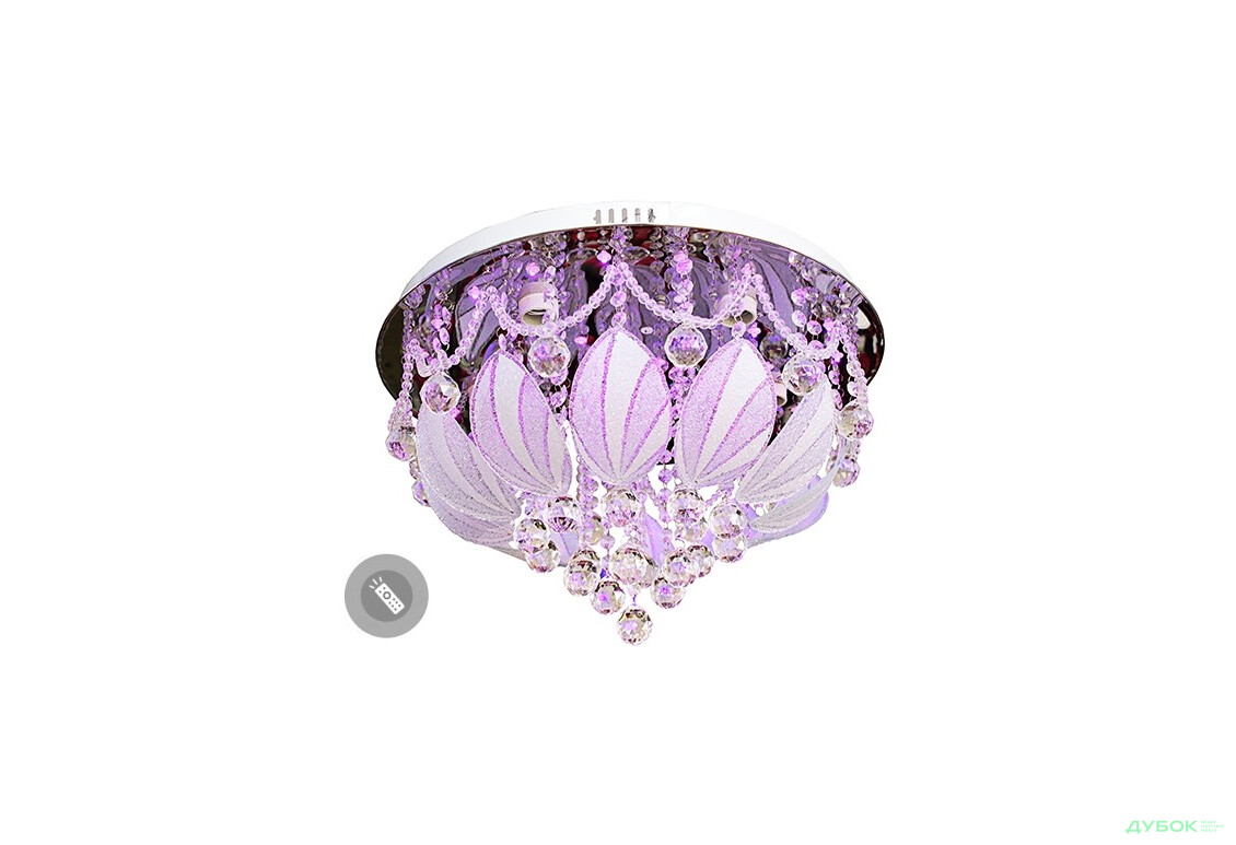 Светильник припотолочный 41042-500 хром с пультом Focus