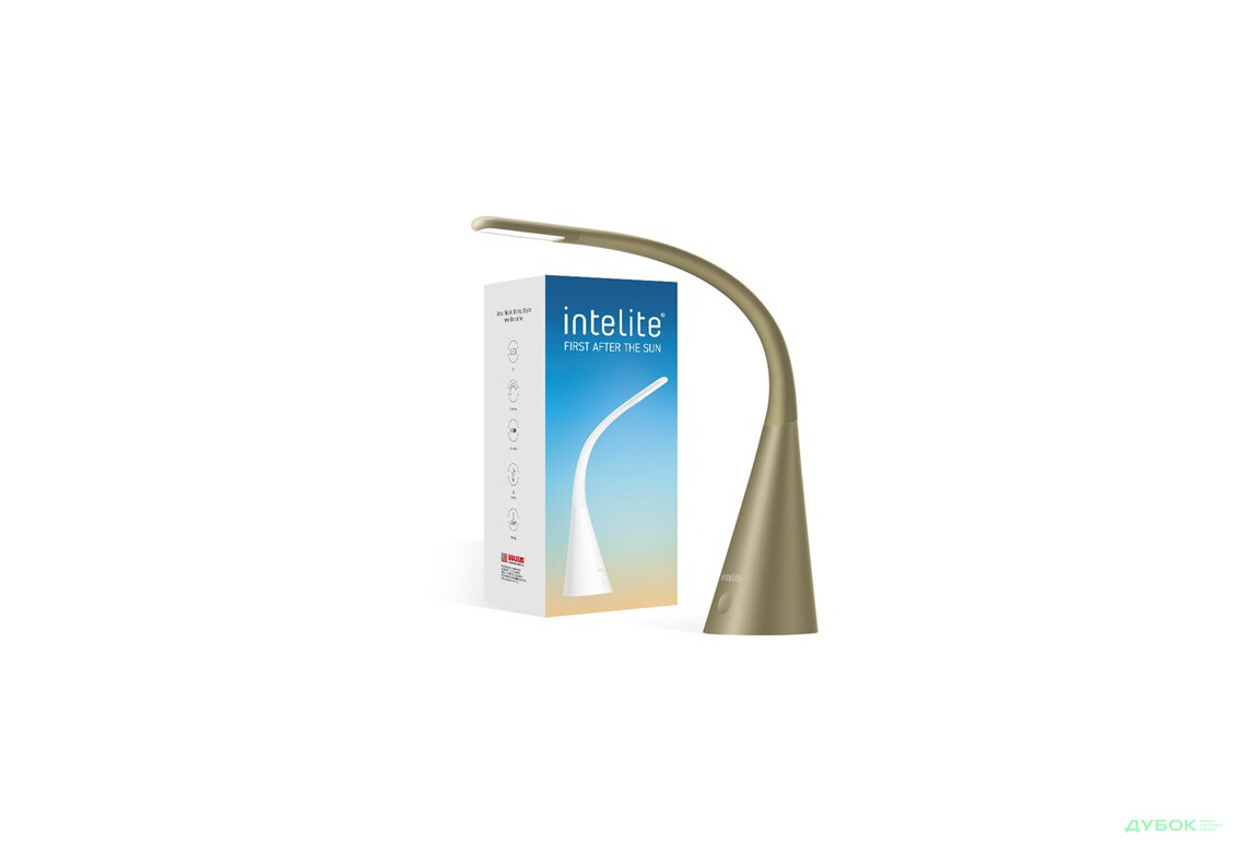 Настільна лампа DL4-5W-BR Desk lamp 5W bronze Maxus