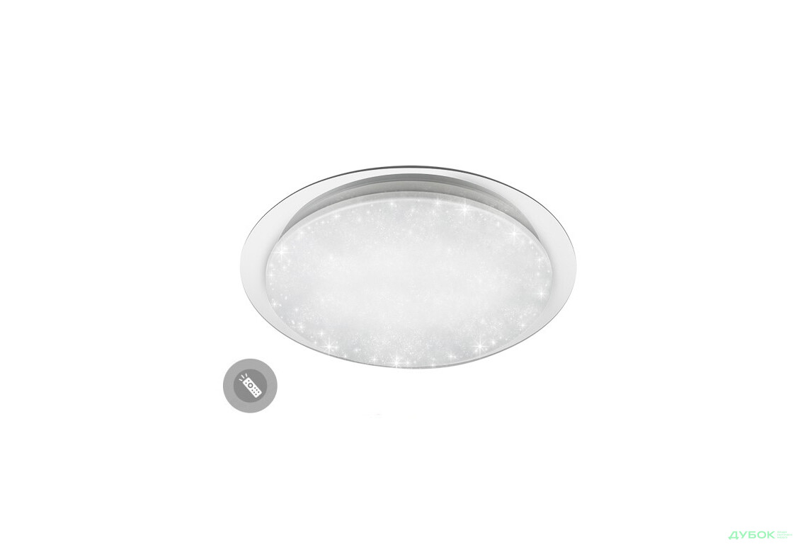 Светодиодный светильник AL5000 36W круг, 2880Lm 2700K-6400K 450*73mm, с пультом Ферон