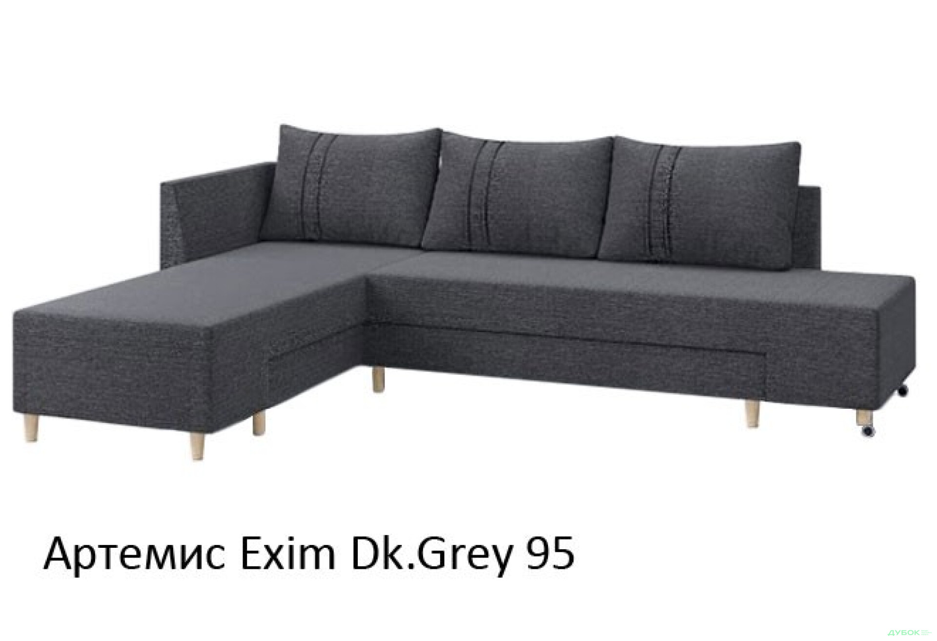 Фото 4 - Мягкий уголок Бронкс Угловой диван (Дизайн І) Sofyno