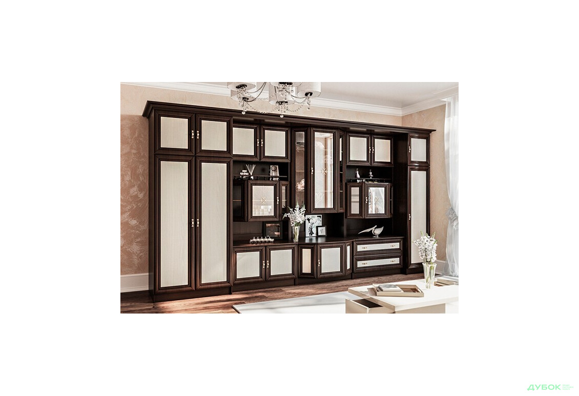 Гостиная Сенатор Новый 3.6 (св.венге) Svit Mebliv