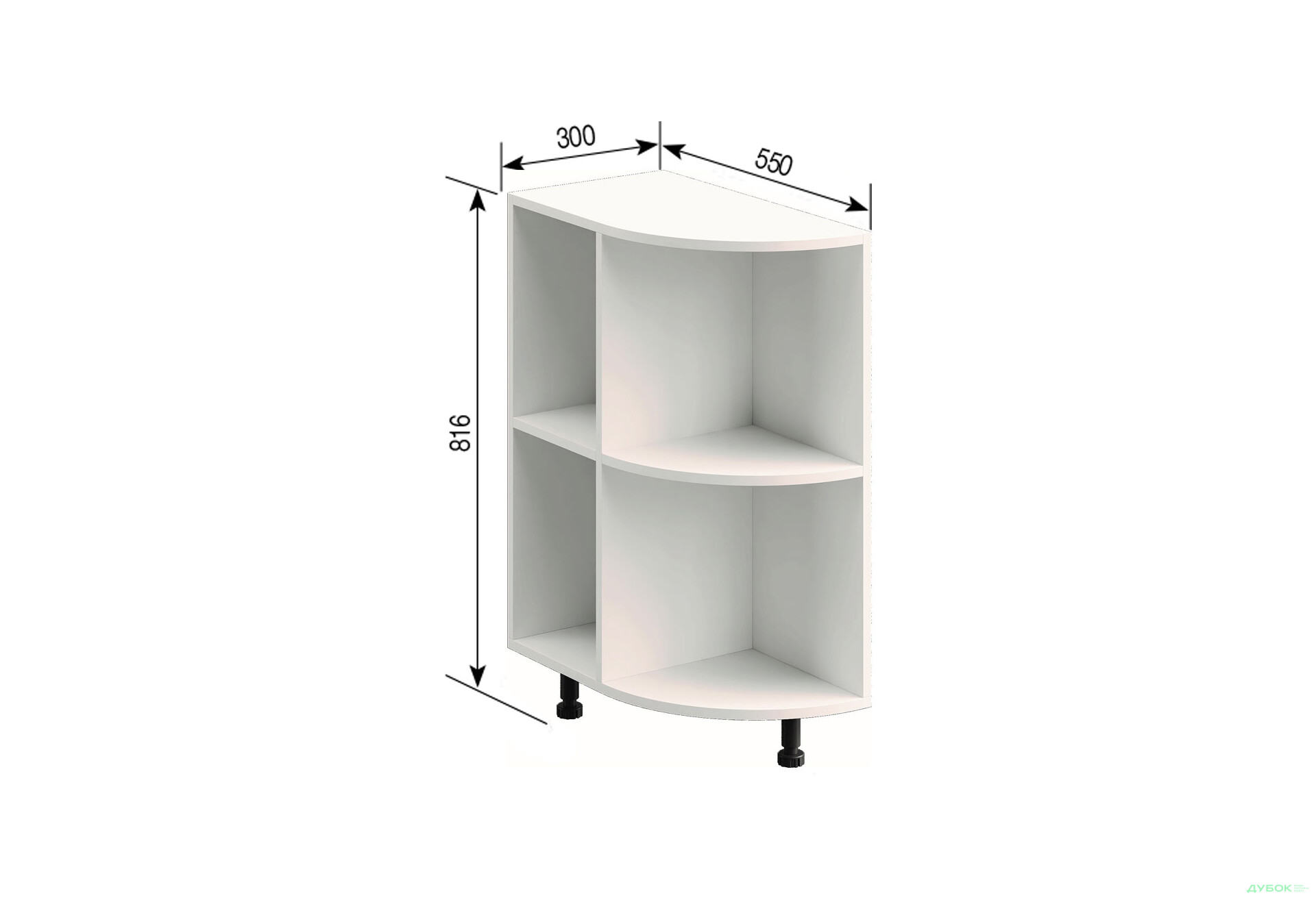 Корпус Н 30КЗ Світ Меблів - Зображення 1 Зображення 1 - Корпус Н 30КЗ Світ Меблів