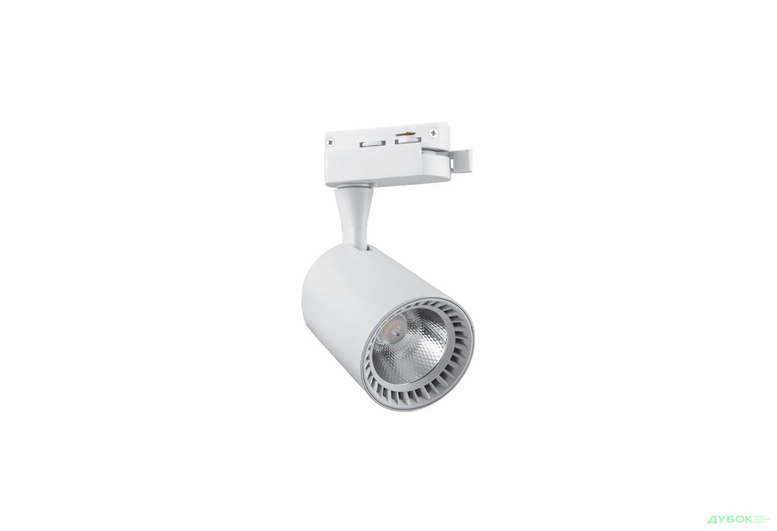 Трековый LED светильник AL102 COB 12W 960LM 4000K белый Ферон