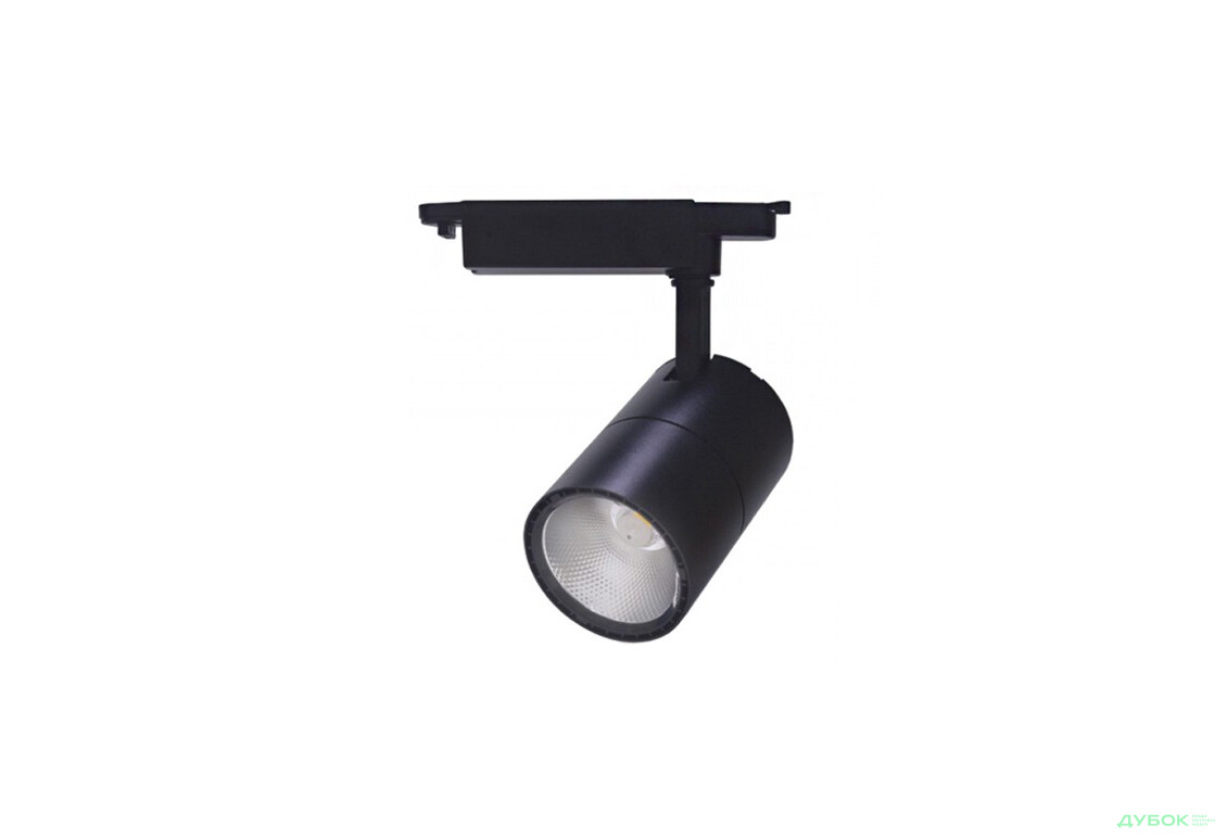 Трековый LED светильник AL103 COB 30W 2700LM 4000K черный Ферон