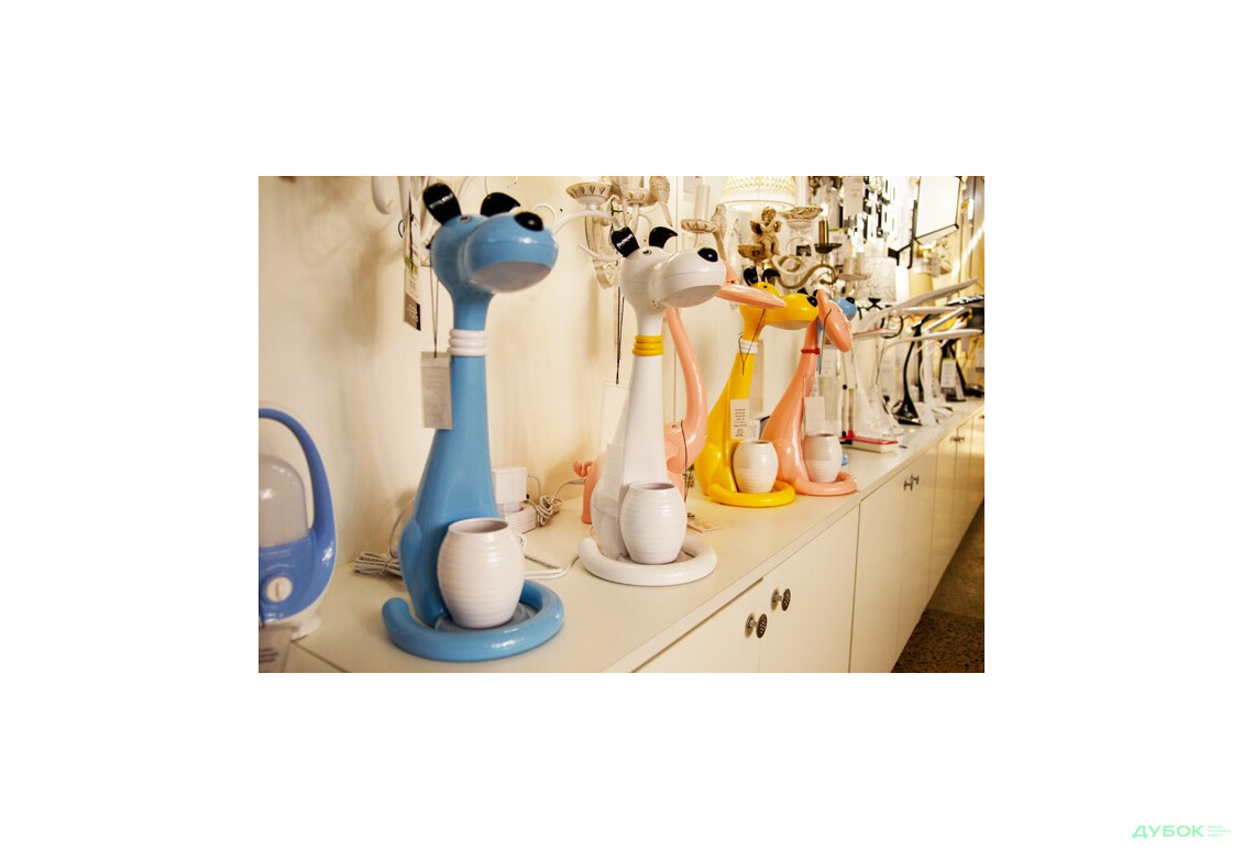 Зображення 5 - Настільний світильник Snoopy 6W жовт. Собака дімер. 049-026-0009 Horoz Electric