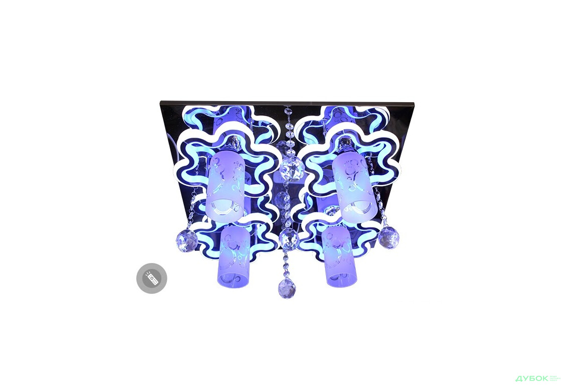 Люстра Ш 5751/450*450 с пультом Сириус Лайт