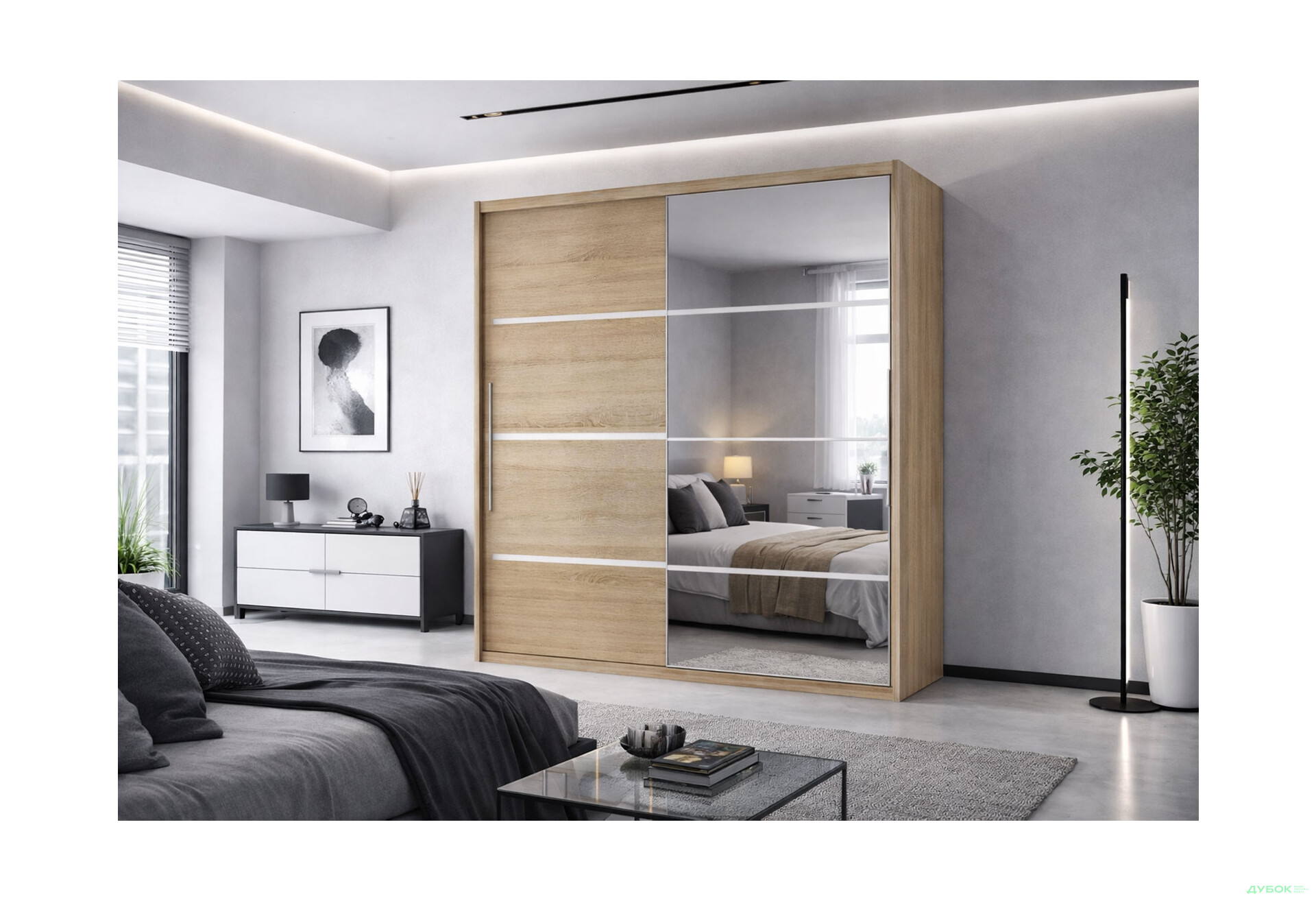 Изображение 2 - Шкаф-купе ВМВ холдинг Илона 2 2-дверный с зеркалом 205 см