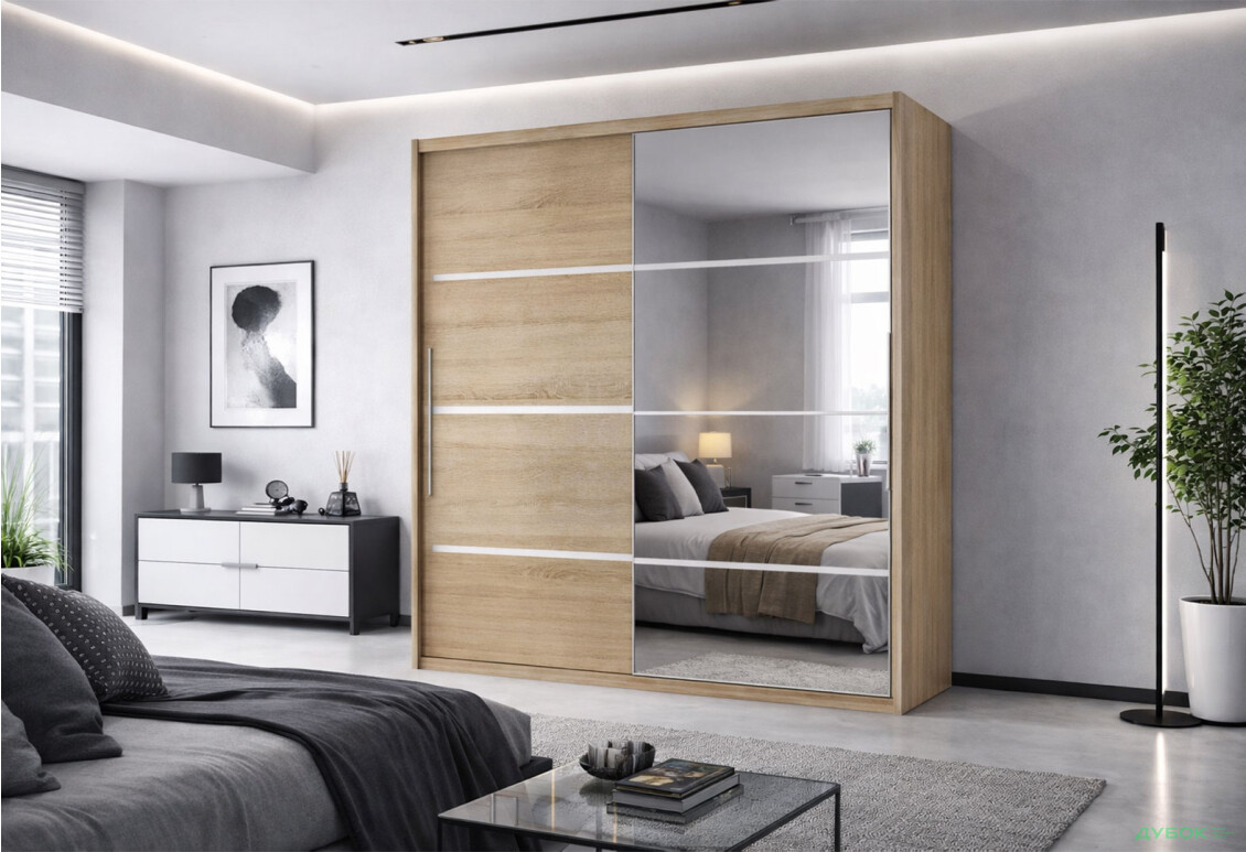 Изображение 2 - Шкаф-купе ВМВ холдинг Илона 2 2-дверный с зеркалом 205 см