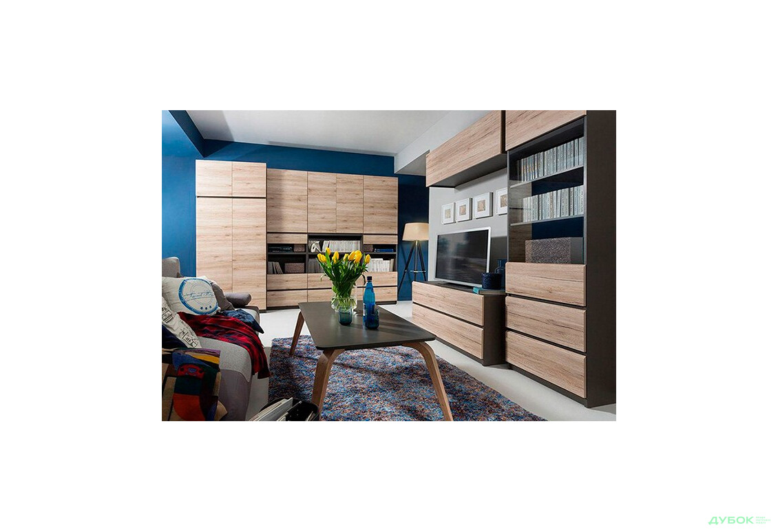 Модульная гостиная Моден (без ручек) Gerbor холдинг