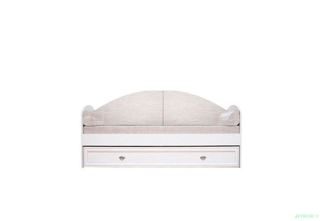 Ліжко з ящиком LOZ80 (Світло бежевий) Салерно Гербор
