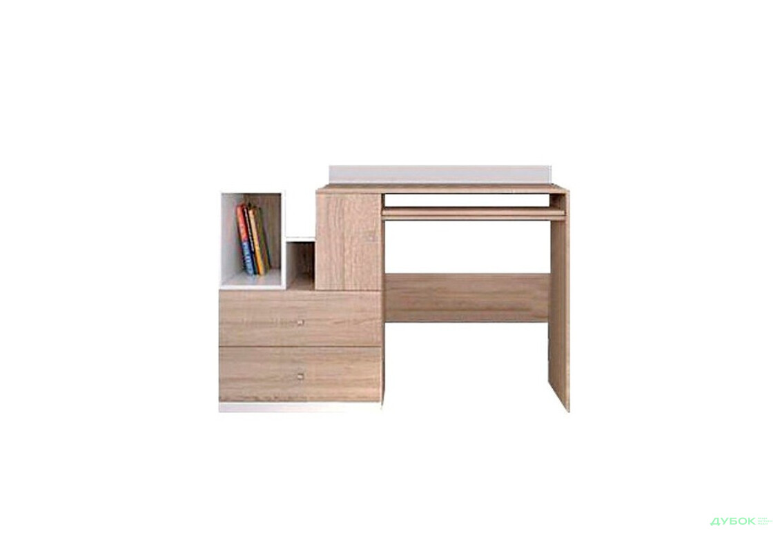 002_Стол письменный BIU/130 Моби Gerbor холдинг - Изображение 1 Изображение 1 - 002_Стол письменный BIU/130 Моби Gerbor холдинг