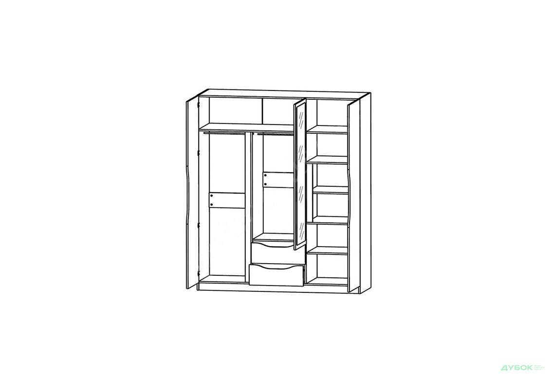 Зображення 2 - Шафа SZF3D2S Смайл