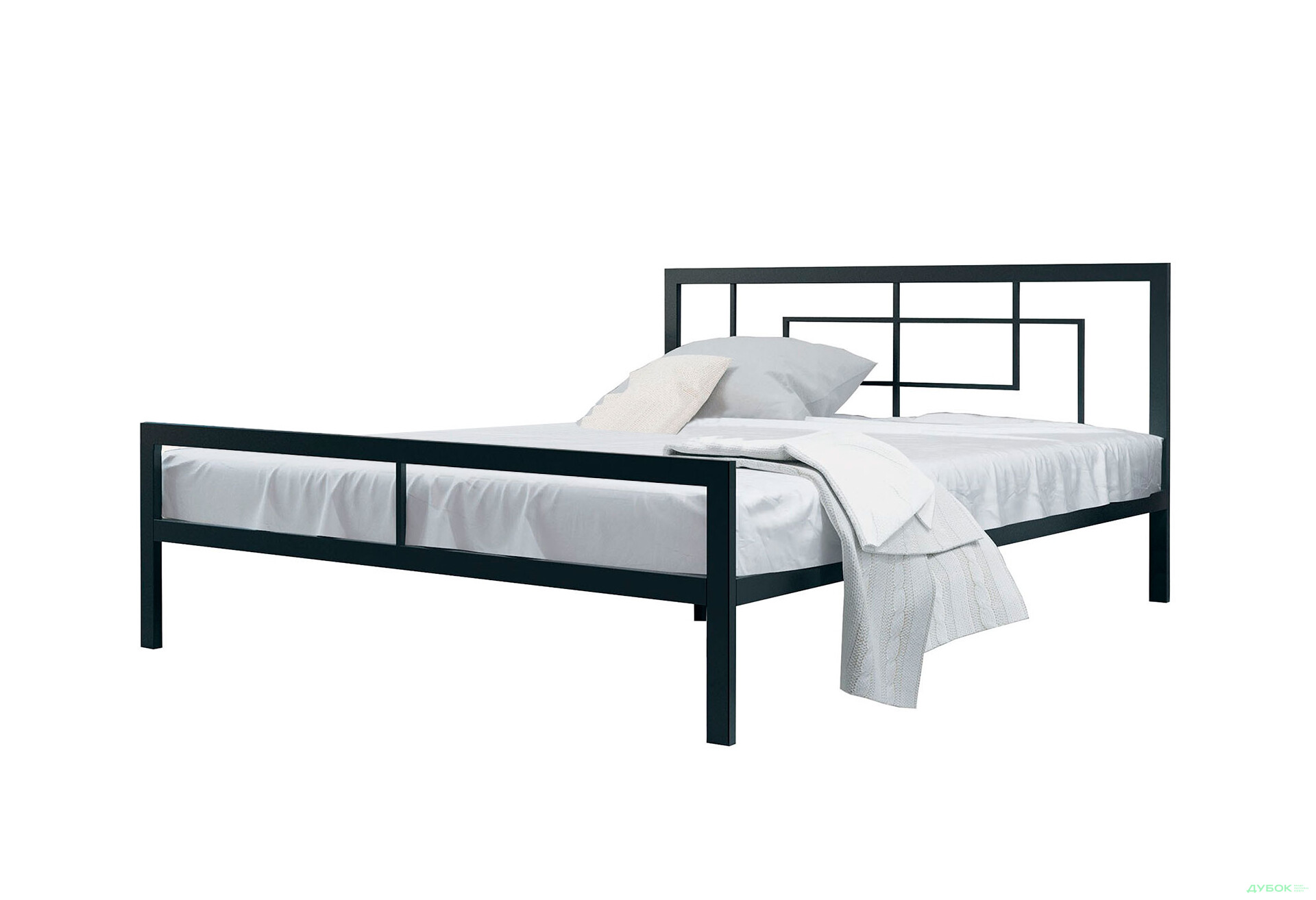 Кровать Квадро 180 + вклад ДВП Металл-Дизайн - Изображение 1 Изображение 1 - Кровать Квадро 180 + вклад ДВП Металл-Дизайн