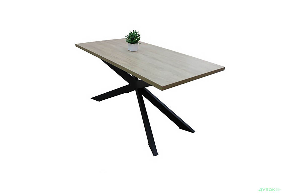 Фото 2 - Обеденный столик Икс Металл-Дизайн
