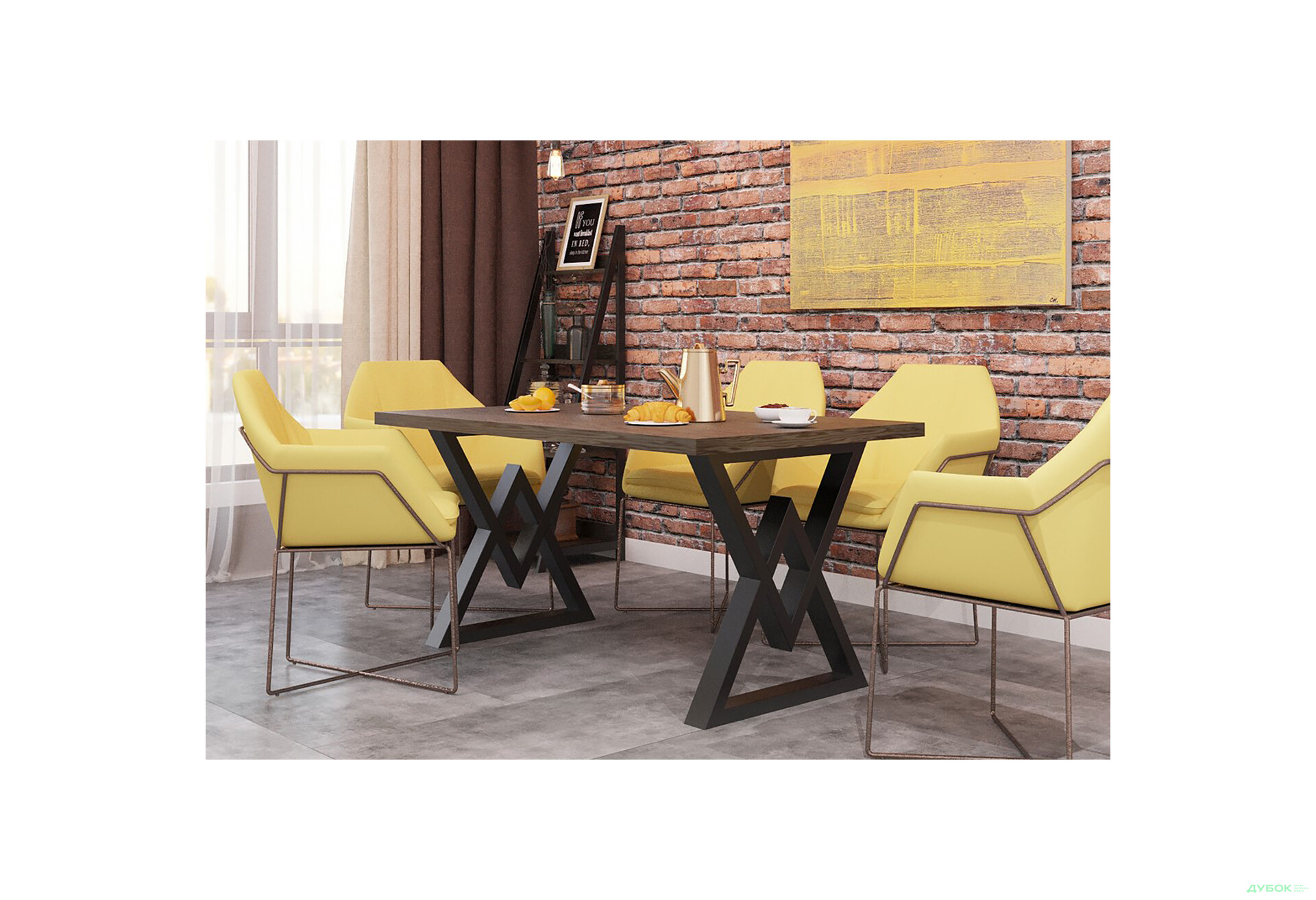 Обеденный стол Астон 750/1200/750 Металл-Дизайн - Изображение 6 Изображение 6 - Обеденный стол Астон 750/1200/750 Металл-Дизайн