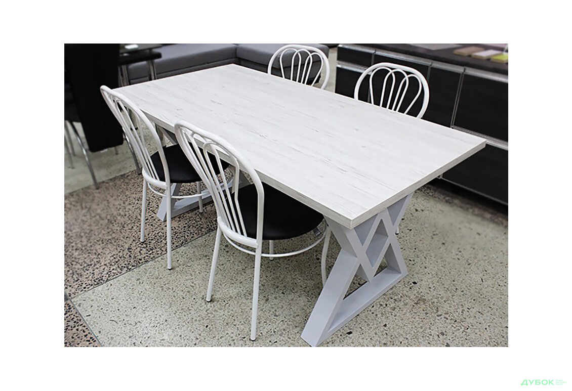 Фото 4 - Обідній стіл Астон 750/1600/800 Метал-Дизайн