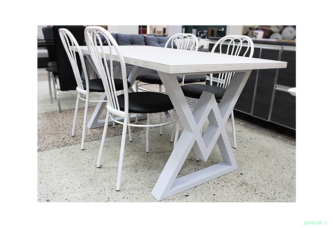 Фото 5 - Обідній стіл Астон 750/1600/800 Метал-Дизайн