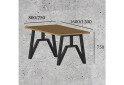 Фото 2 - Обеденный стол Прайм 750/1600/800 Металл-Дизайн