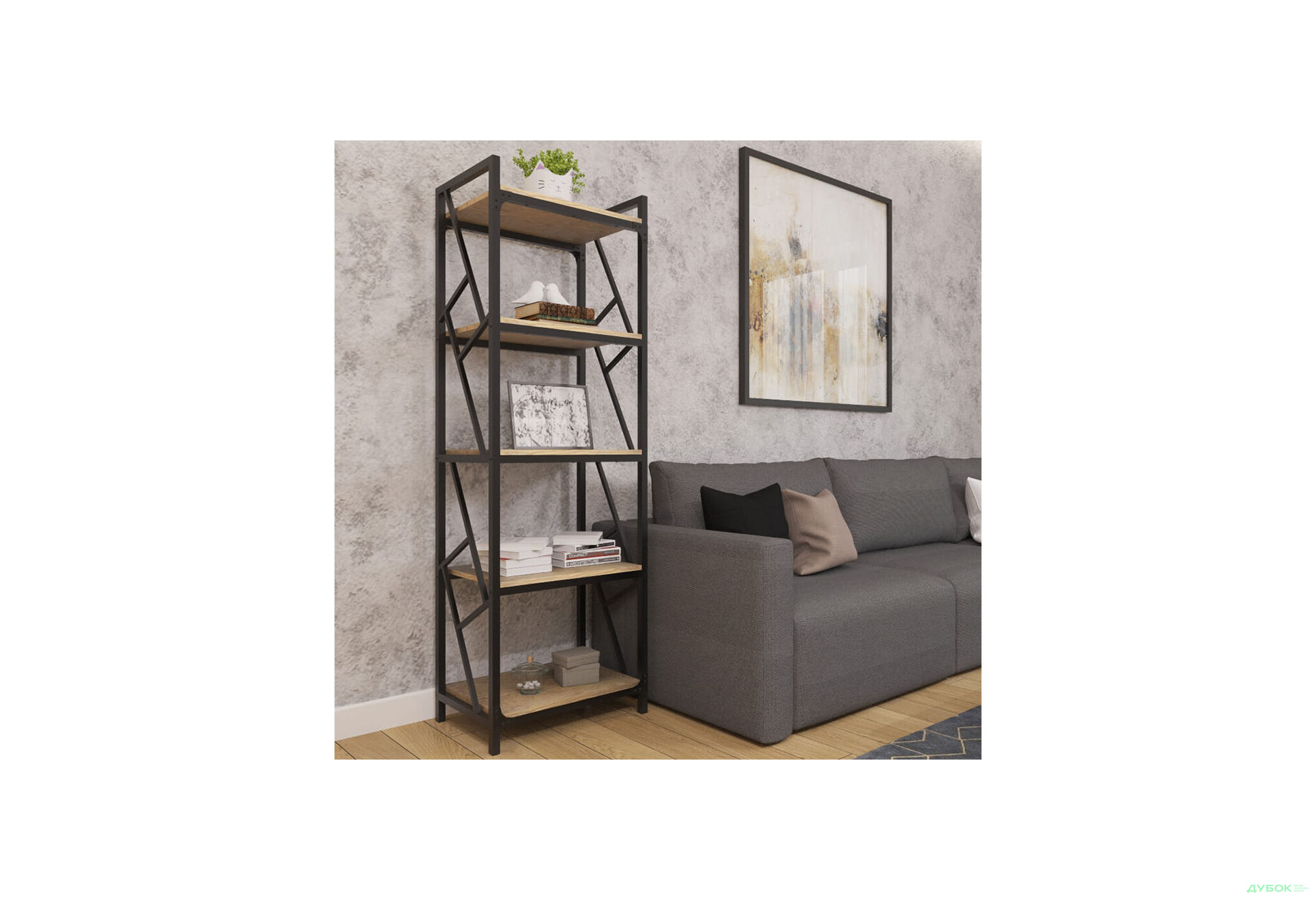 Изображение 2 - Стеллаж 5 полок (серия Ромбо) Металл-Дизайн