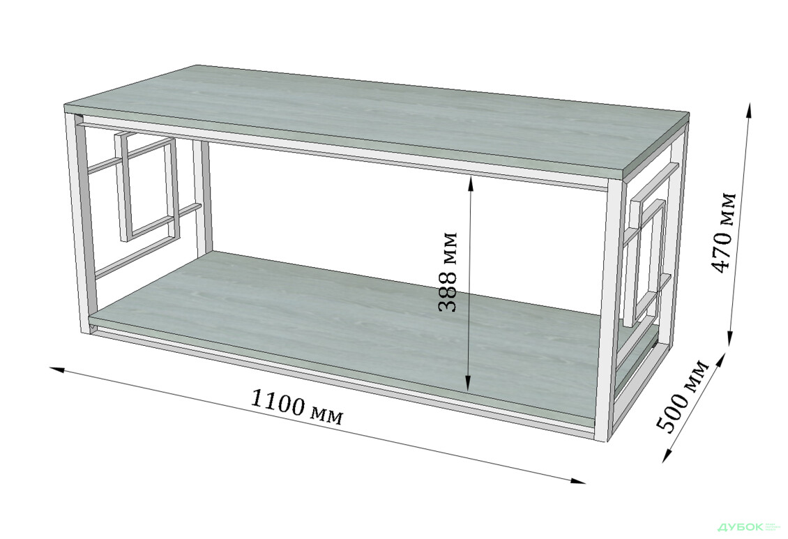 Изображение 2 - Стол журнальный (серия Ромбо) Металл-Дизайн